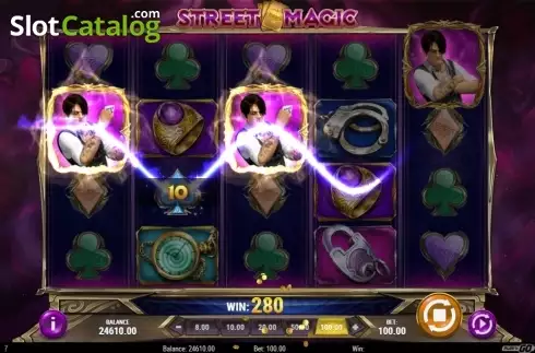 Скрин6. Street Magic слот
