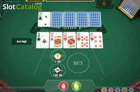 Скрин3. Casino Stud Poker (Play'n Go) слот