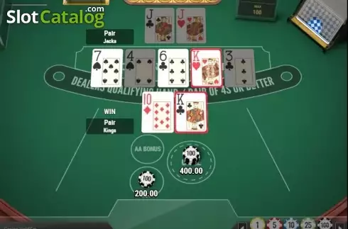 Скрин3. Casino Hold'em (Play'n Go) слот