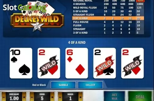 Скрин4. Deuces Wild MH (Play'n Go) слот