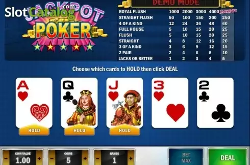Скрин2. Jackpot Poker (Play'n Go) слот