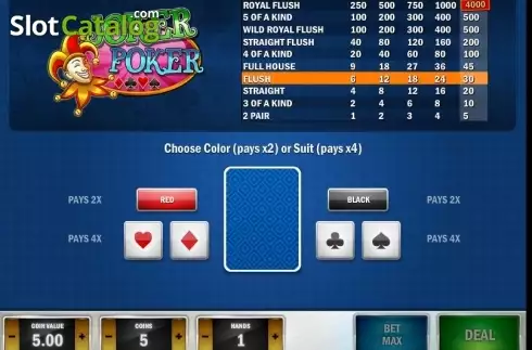 Скрин4. Joker Poker MH (Play'n Go) слот