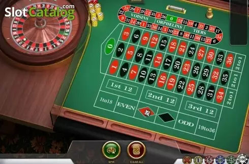 Скрин2. English Roulette (Play'n Go) слот