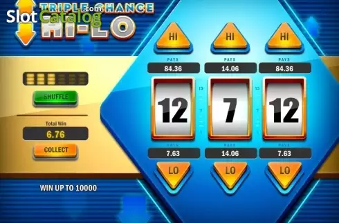 Скрин4. Triple Chance HiLo слот