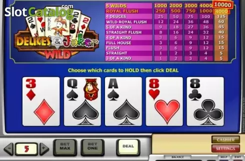 Скрин2. Deuces and Joker Wild (Others) слот