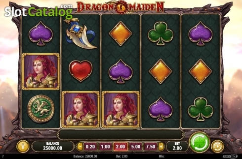 Скрин2. Dragon Maiden слот