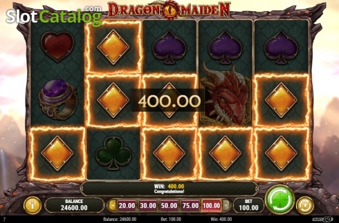 Скрин3. Dragon Maiden слот
