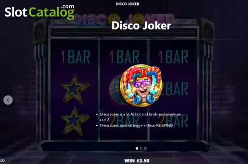 Скрин5. Disco Joker слот