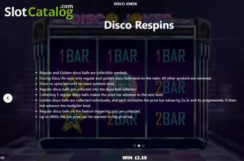Скрин6. Disco Joker слот