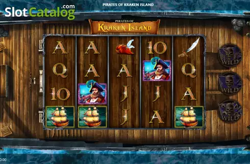 Скрин2. Pirates of Kraken Island слот
