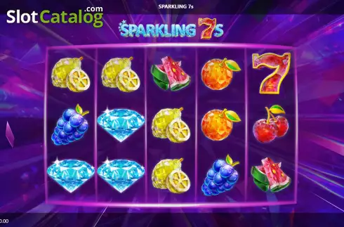 Скрин2. Sparkling 7s слот
