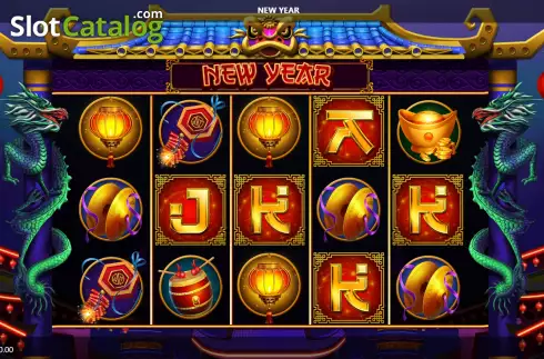 Скрин2. New Year (Playnova) слот