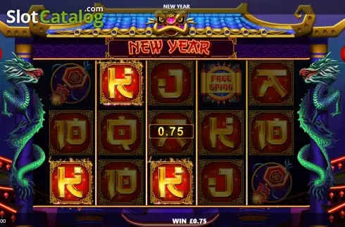 Скрин3. New Year (Playnova) слот