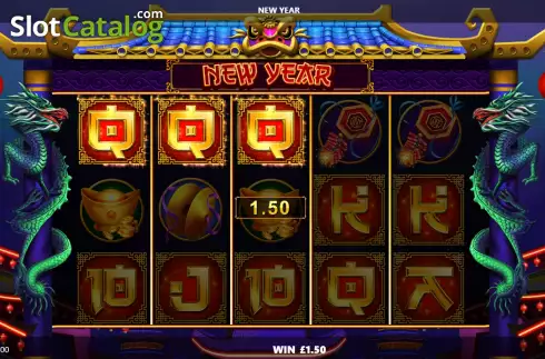 Скрин4. New Year (Playnova) слот