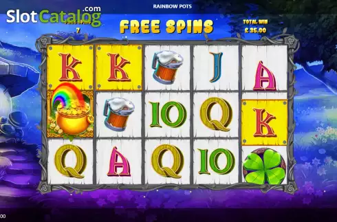 Скрин6. Rainbow Pots слот