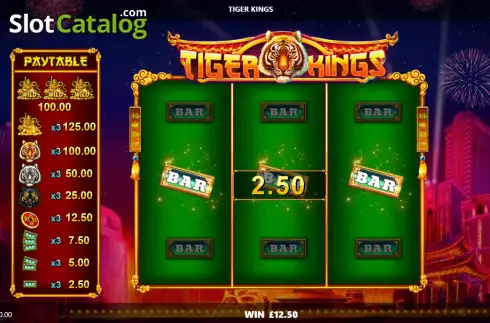 Скрин3. Tiger Kings слот