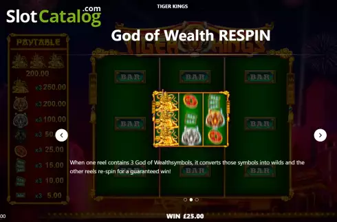 Скрин6. Tiger Kings слот