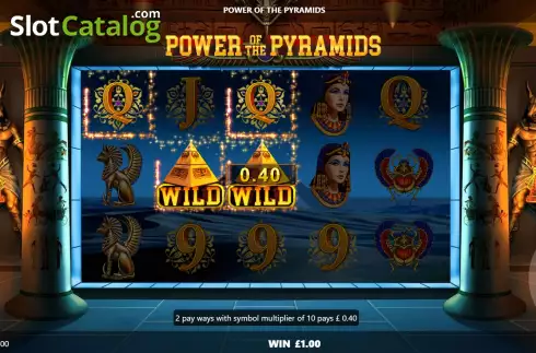 Скрин3. Power of the Pyramids слот