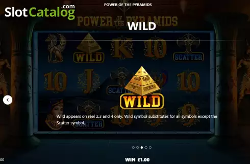 Скрин7. Power of the Pyramids слот