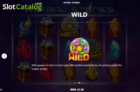 Скрин7. Astral Stones слот