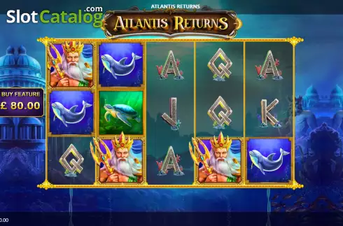 Скрин2. Atlantis Returns слот