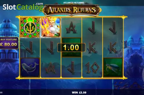 Скрин4. Atlantis Returns слот
