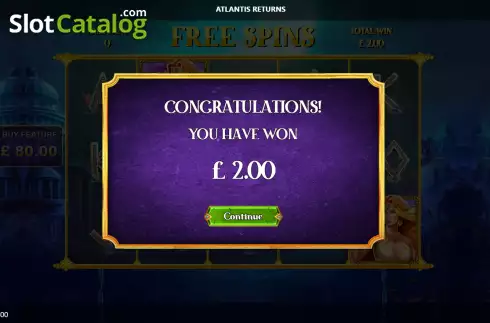 Скрин7. Atlantis Returns слот