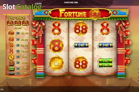 Скрин2. Fortune 888 слот