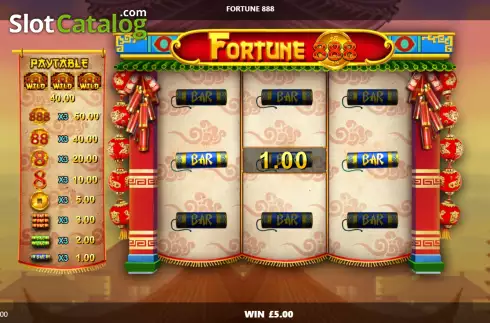 Скрин3. Fortune 888 слот