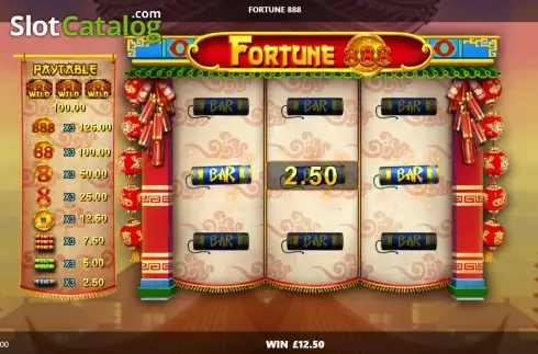 Скрин4. Fortune 888 слот