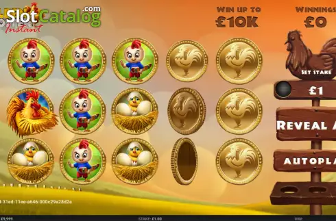 Скрин2. Golden Rooster Instant слот