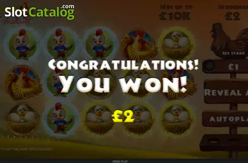 Скрин4. Golden Rooster Instant слот