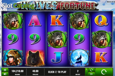 Скрин2. Wolves of Fortune слот