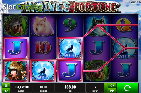 Скрин3. Wolves of Fortune слот
