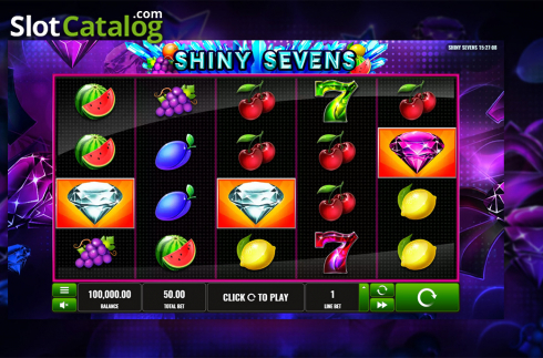 Скрин2. Shiny Sevens слот