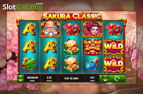 Скрин2. Sakura Classic слот