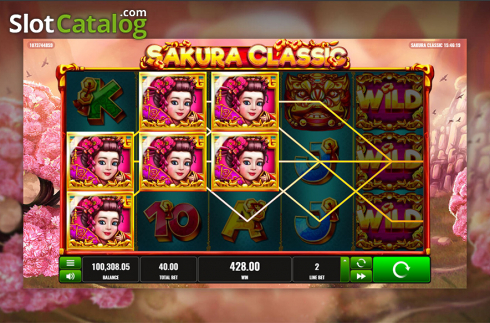 Скрин3. Sakura Classic слот