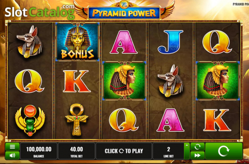 Скрин2. Pyramid Power слот