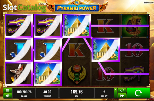 Скрин3. Pyramid Power слот