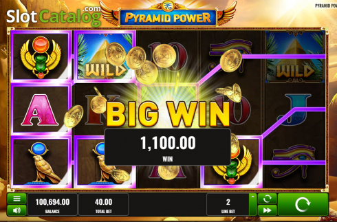 Скрин4. Pyramid Power слот