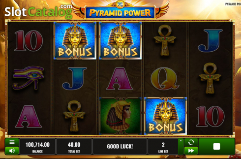 Скрин5. Pyramid Power слот