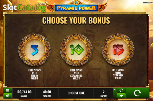 Скрин6. Pyramid Power слот