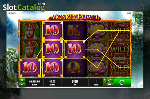 Скрин5. Monkey Power слот