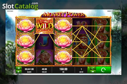 Скрин6. Monkey Power слот