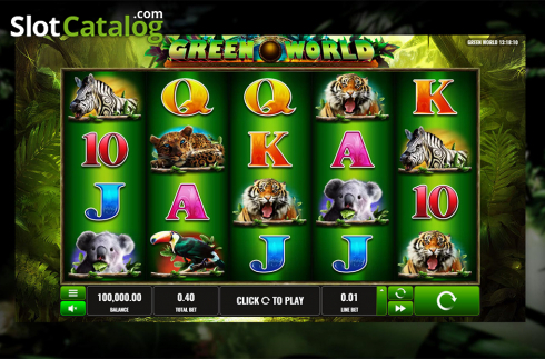 Скрин2. Green World слот