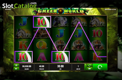 Скрин3. Green World слот