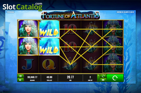 Скрин3. Fortune of Atlantis слот