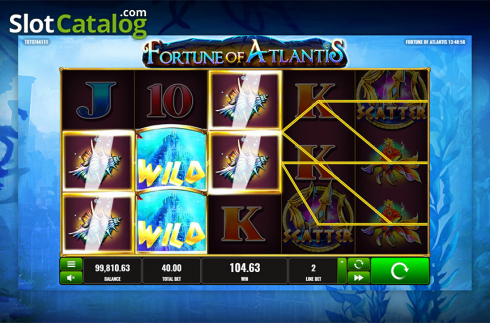Скрин4. Fortune of Atlantis слот