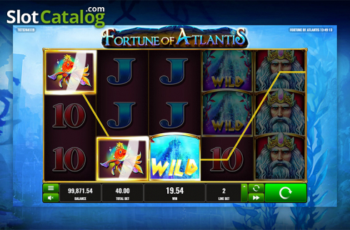 Скрин7. Fortune of Atlantis слот