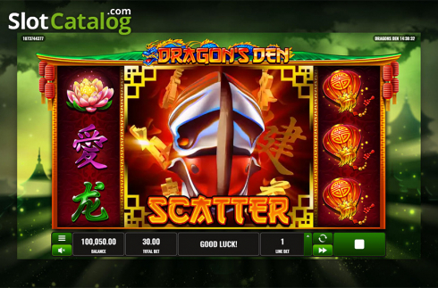 Скрин5. Dragon's Den слот